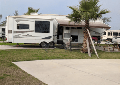 fifth wheel at rockport campground